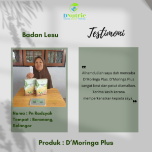 TESTIMONI - D'MORINGA PLUS